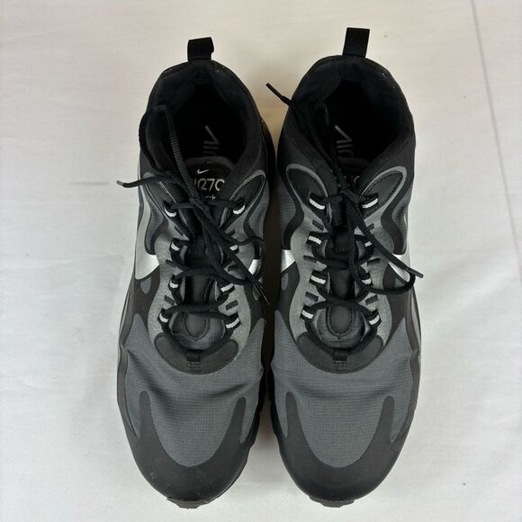 Nike Air Max 270 React Black /Dark Gray/Silver Men’s Sz 11.5 (CD2049-001) - Picture 4 of 14